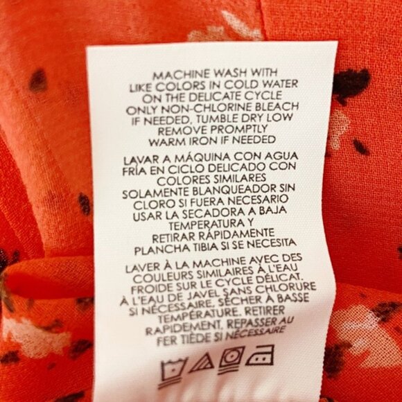 CAbi #5350 Blossom Print Sleeveless Pintuck Blouse - Picture 10 of 16